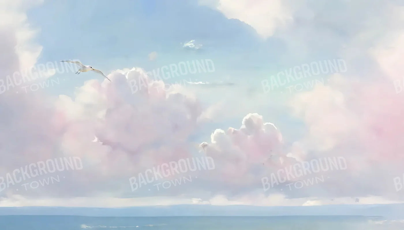 Beach Vibes II 14’x8’ UltraCloth (168 x 96 inch) Backdrop