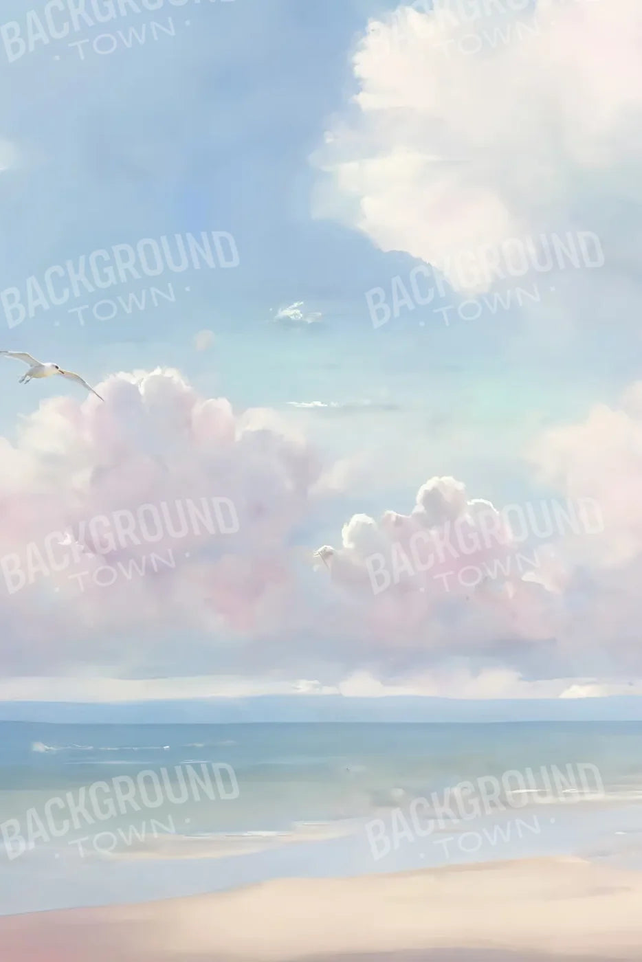 Beach Vibes II 8’x12’ UltraCloth (96 x 144 inch) Backdrop