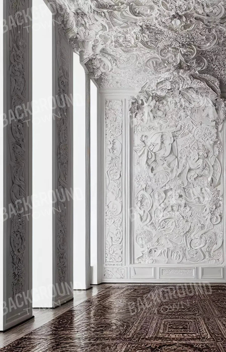 Beautiful Stucco 8X12 Ultracloth ( 96 X 144 Inch ) Backdrop