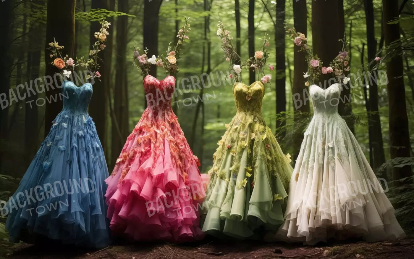 Beauty In The Forest 8’X5’ Ultracloth (96 X 60 Inch) Backdrop
