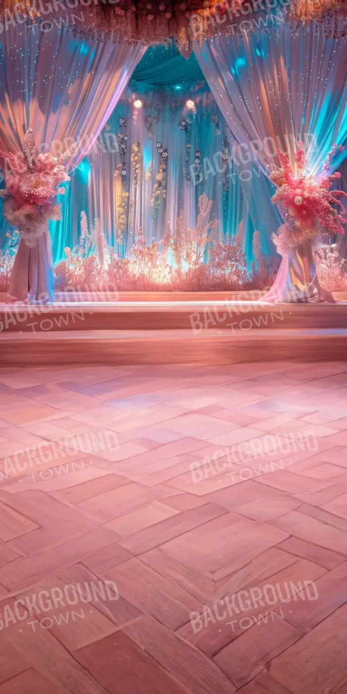Beauty Pageant Stage Sweep 10x16 10’x20’ UltraCloth (120 x 240 inch) Backdrop