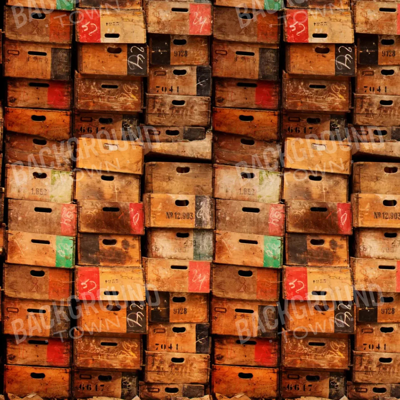 Bee Boxes 8X8 Fleece ( 96 X Inch ) Backdrop