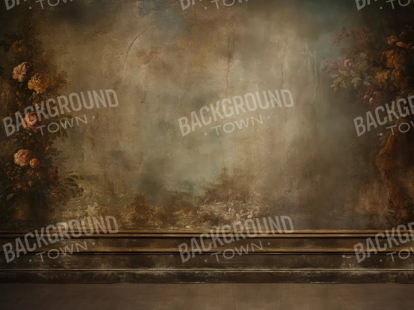 Greco Wall V 8’X6’ Fleece (96 X 72 Inch) Backdrop