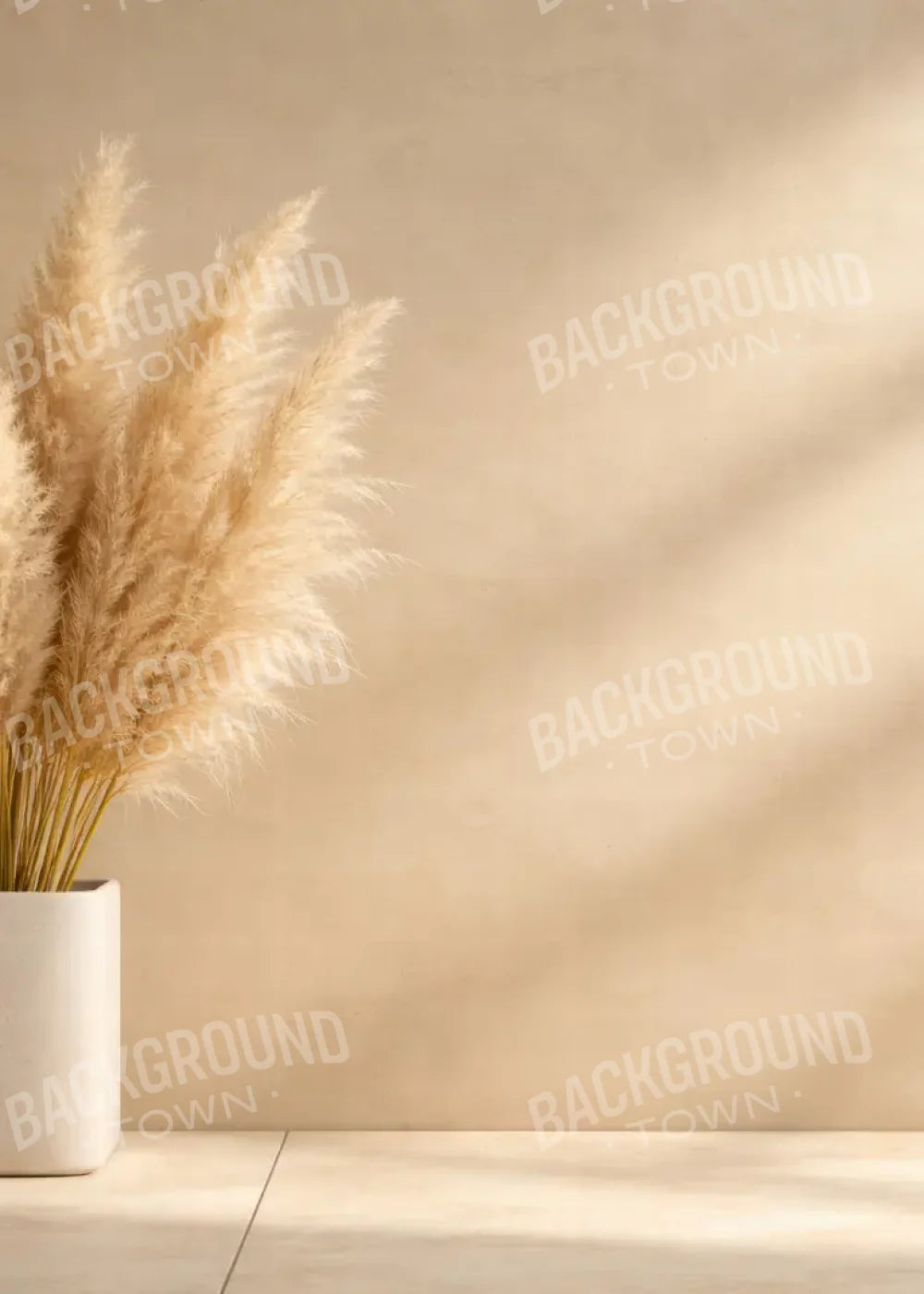 Beige Pampas 5’x7’ UltraCloth (60 x 84 inch) Backdrop