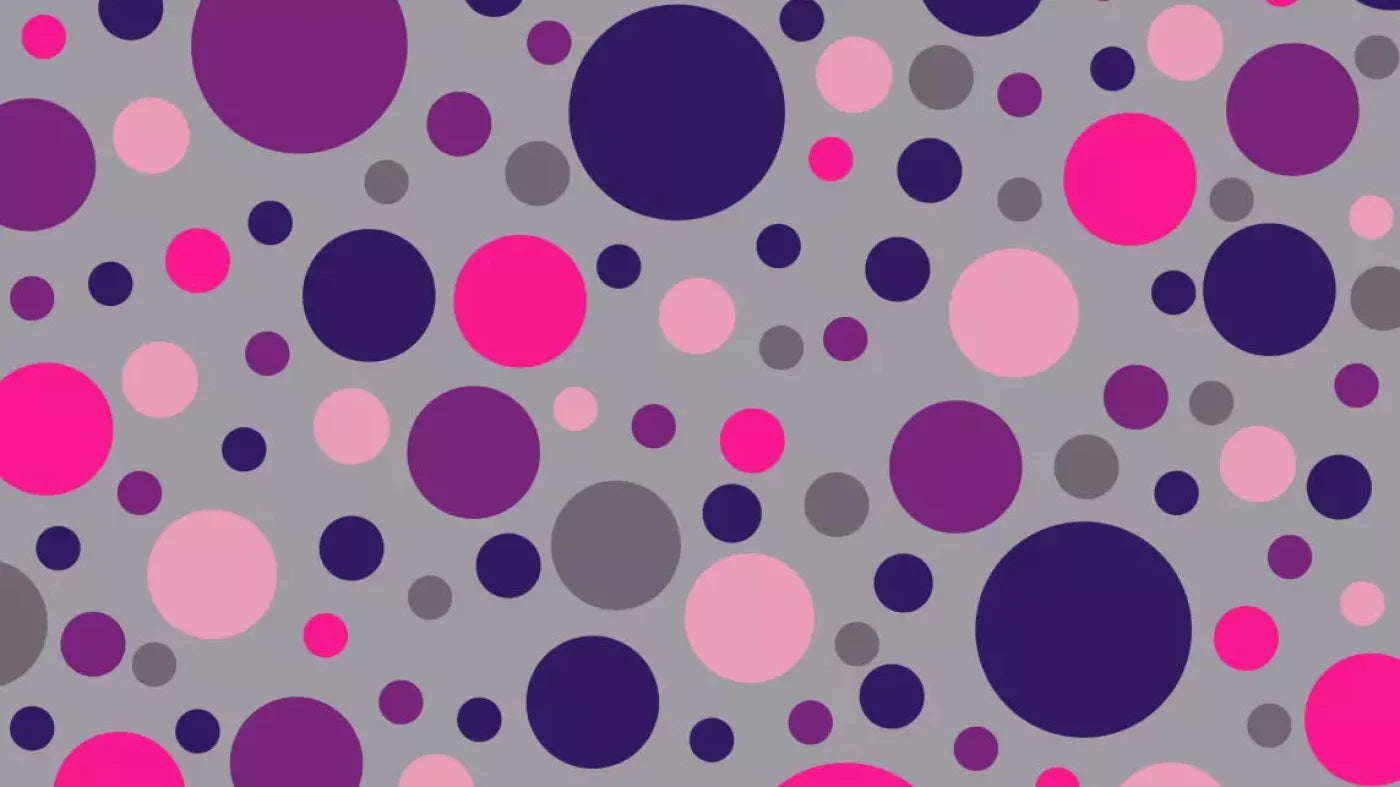 Berry Polka 14X8 Ultracloth ( 168 X 96 Inch ) Backdrop