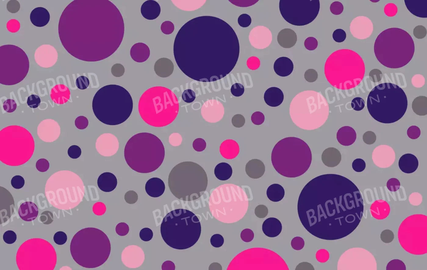 Berry Polka 16X10 Ultracloth ( 192 X 120 Inch ) Backdrop