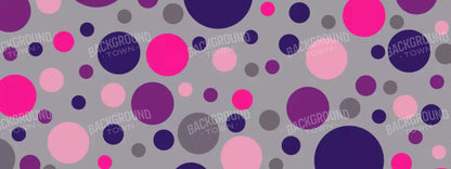 Berry Polka 20X8 Ultracloth ( 240 X 96 Inch ) Backdrop
