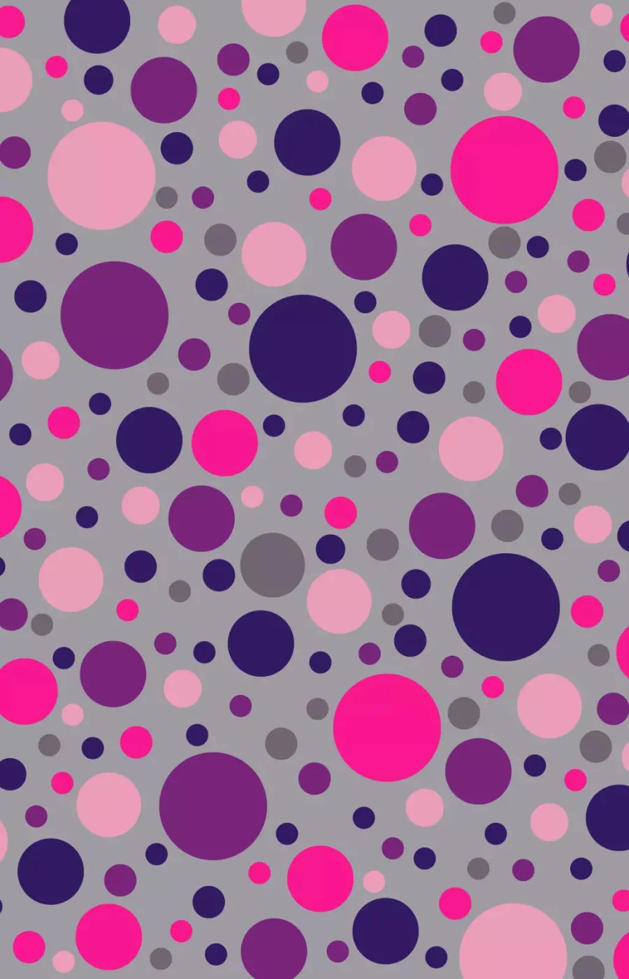 Berry Polka 8X12 Ultracloth ( 96 X 144 Inch ) Backdrop