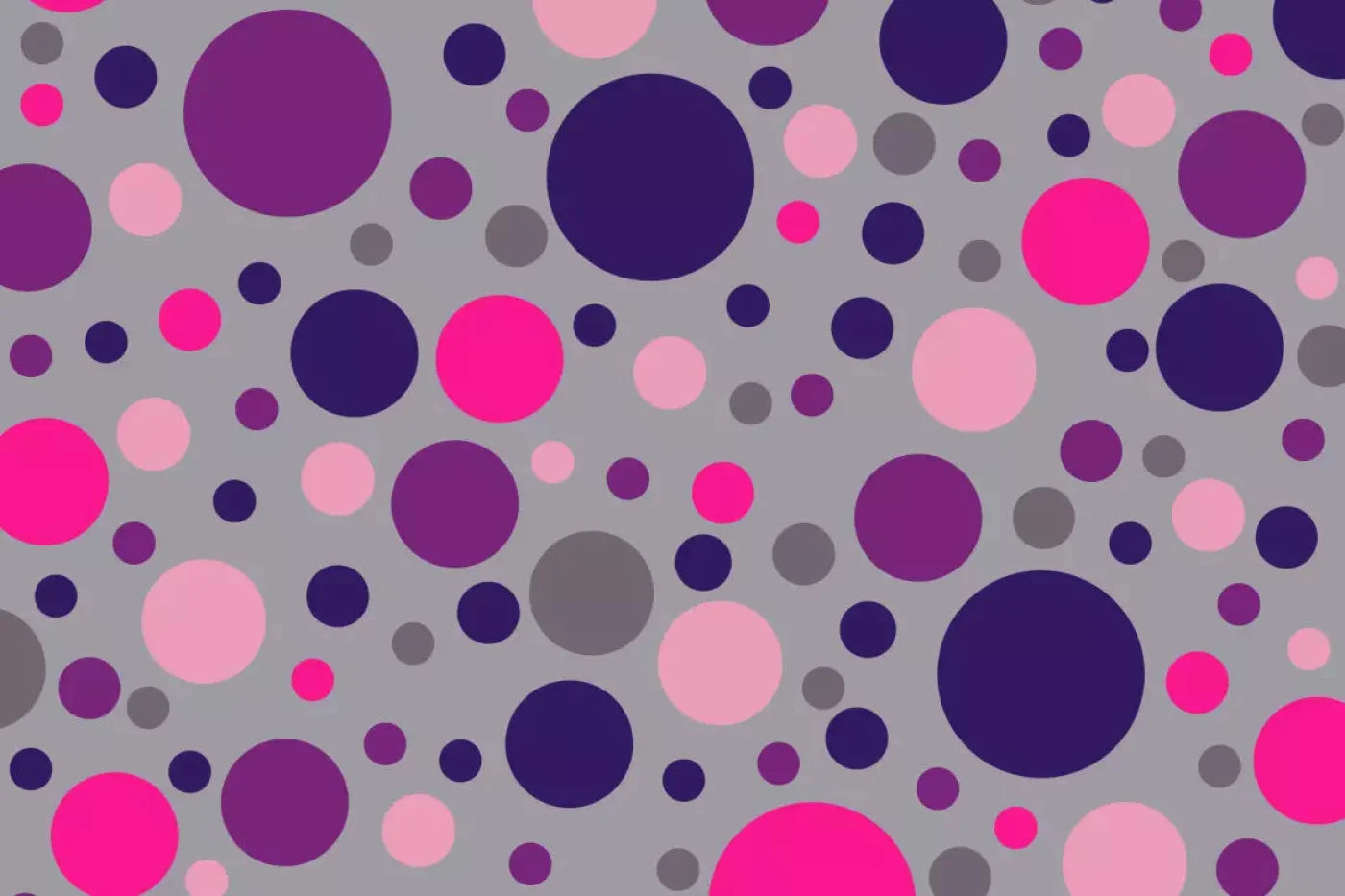Berry Polka 5X4 Rubbermat Floor ( 60 X 48 Inch ) Backdrop