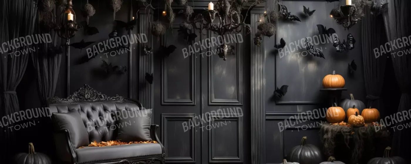 Bewitched With Bats Ii 20’X8’ Ultracloth (240 X 96 Inch) Backdrop