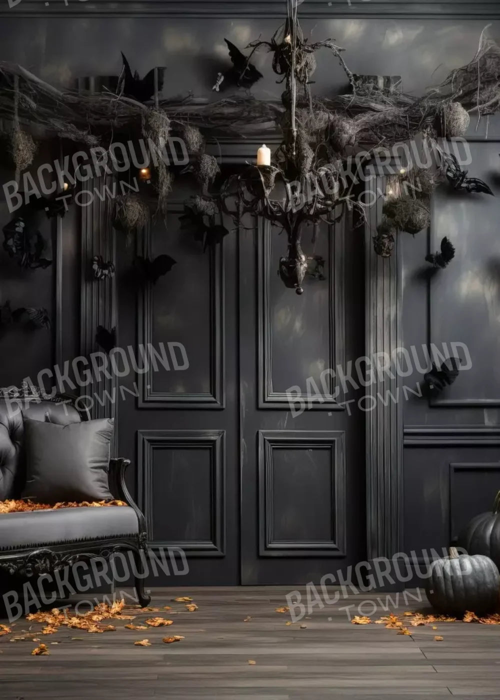 Bewitched With Bats Ii 5’X7’ Ultracloth (60 X 84 Inch) Backdrop