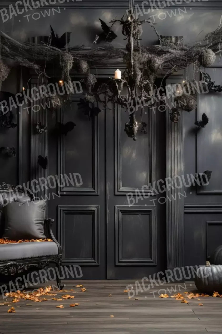 Bewitched With Bats Ii 8’X12’ Ultracloth (96 X 144 Inch) Backdrop