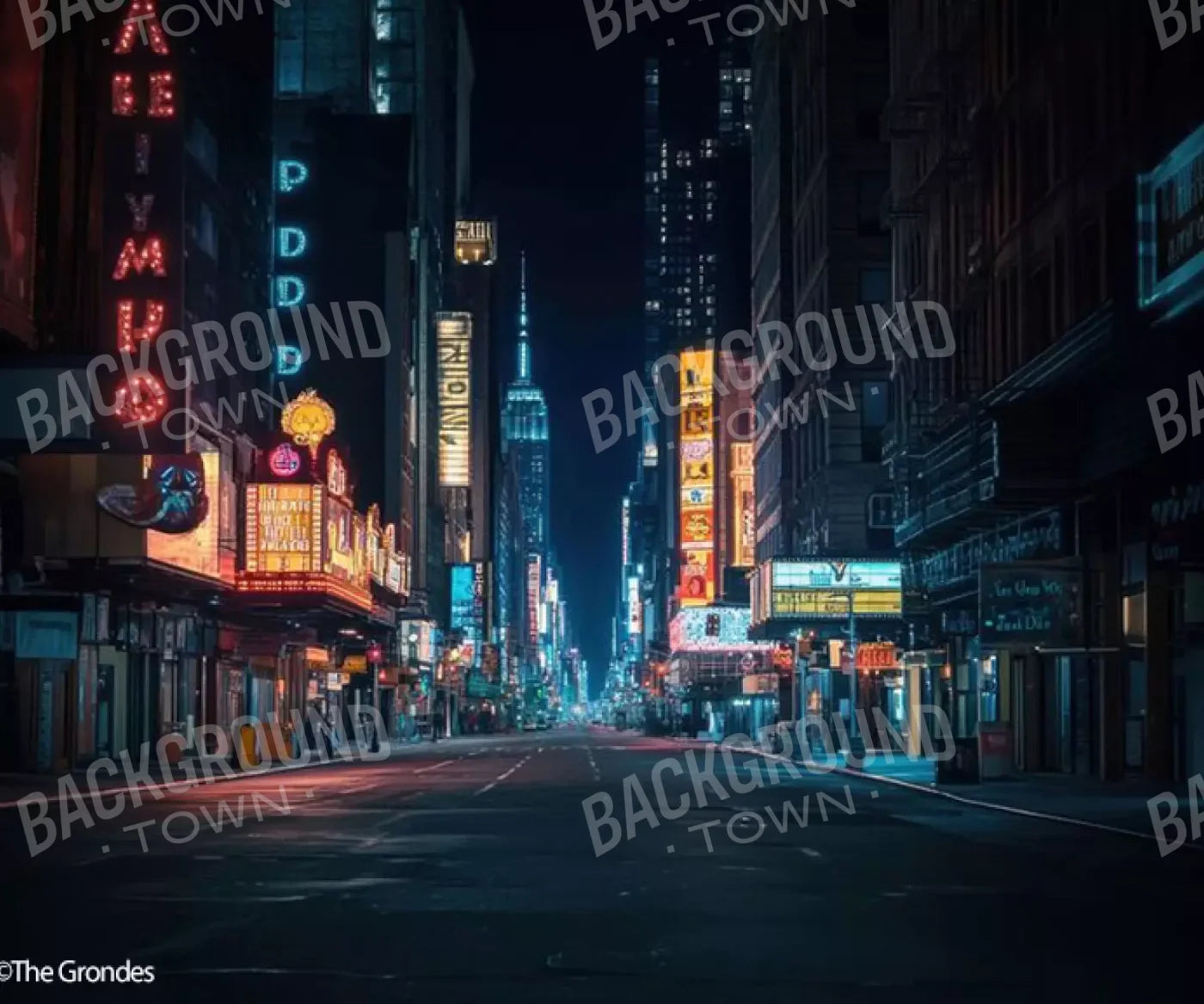 Big City Lights 12’x10’ UltraCloth (144 x 120 inch) Backdrop