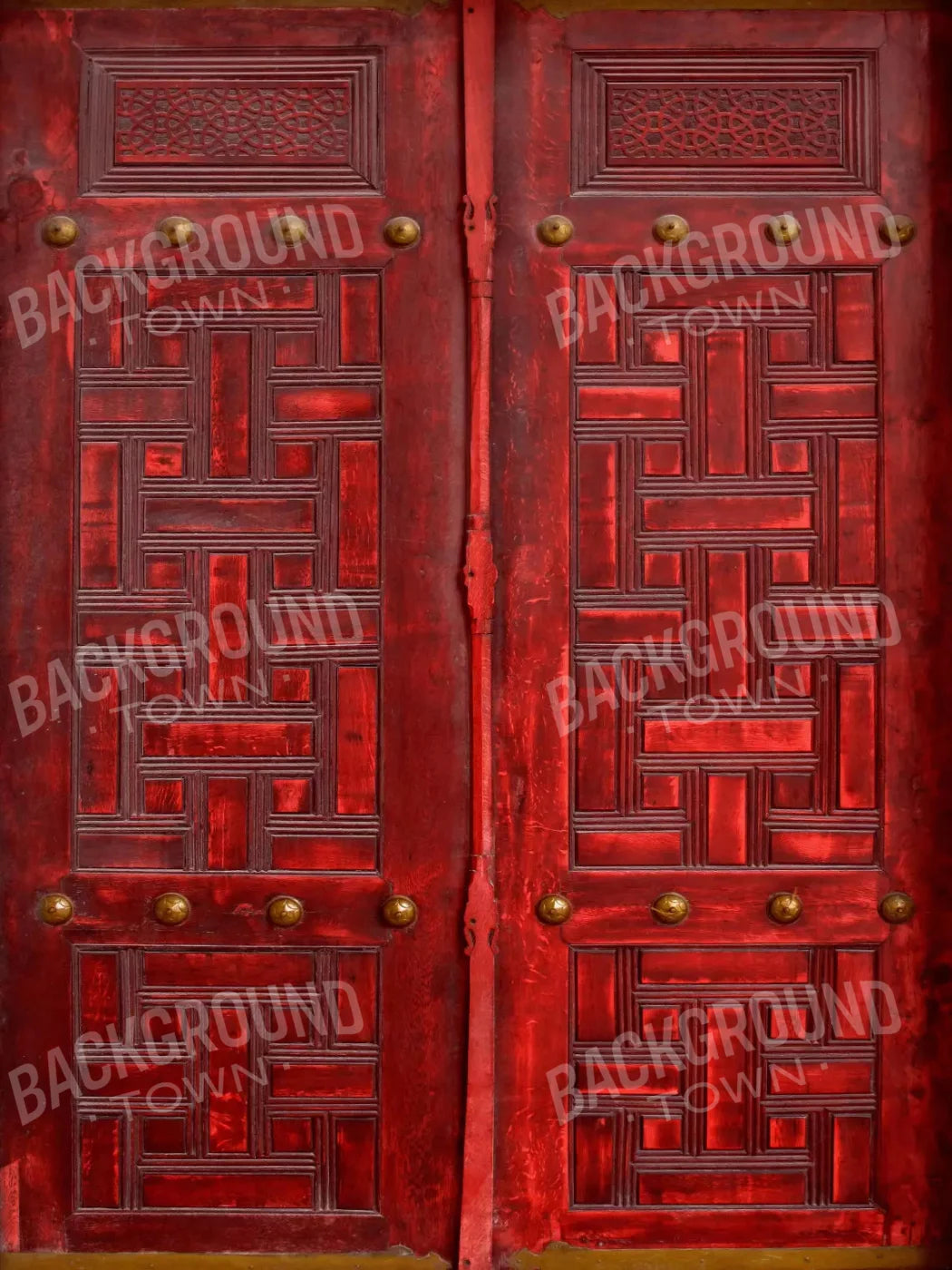 Big Red 5X68 Fleece ( 60 X 80 Inch ) Backdrop