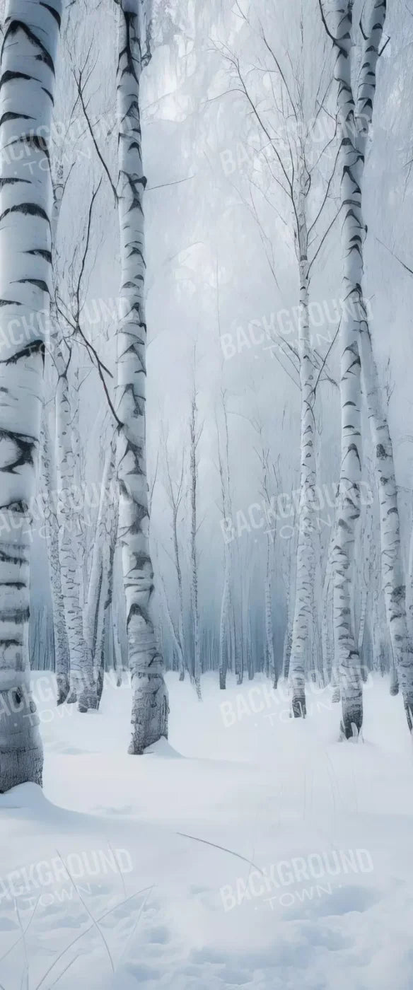 Birch Snow I 5’X12’ Ultracloth For Westcott X-Drop (60 X 144 Inch) Backdrop