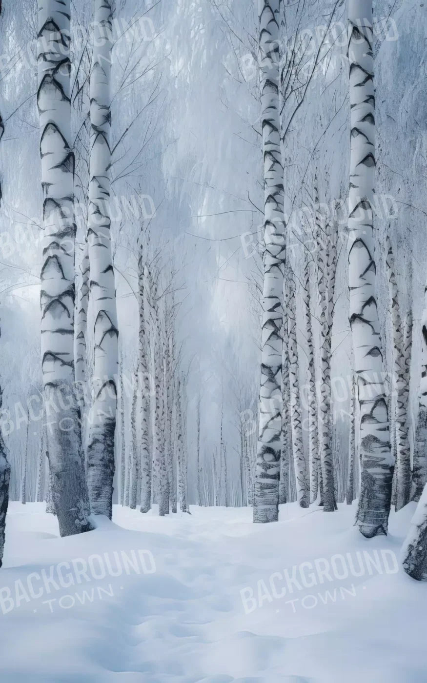 Birch Snow Ii 10’X16’ Ultracloth (120 X 192 Inch) Backdrop