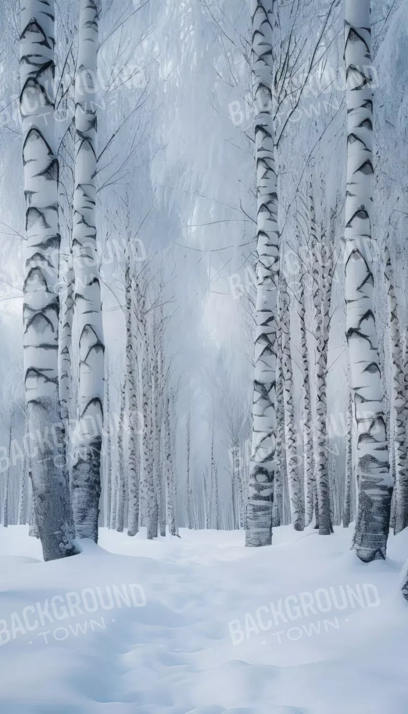 Birch Snow Ii 8’X14’ Ultracloth (96 X 168 Inch) Backdrop