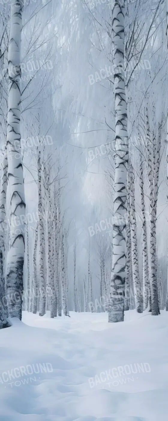 Birch Snow Ii 8’X20’ Ultracloth (96 X 240 Inch) Backdrop