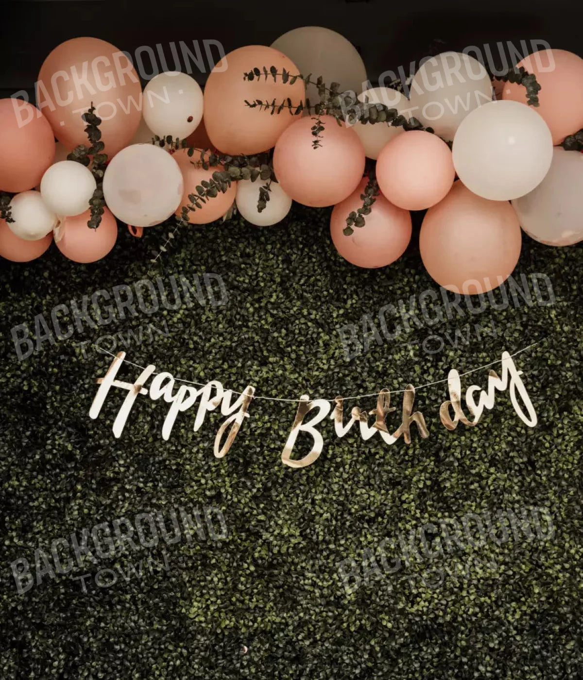Birthday Balloons 10X12 Ultracloth ( 120 X 144 Inch ) Backdrop