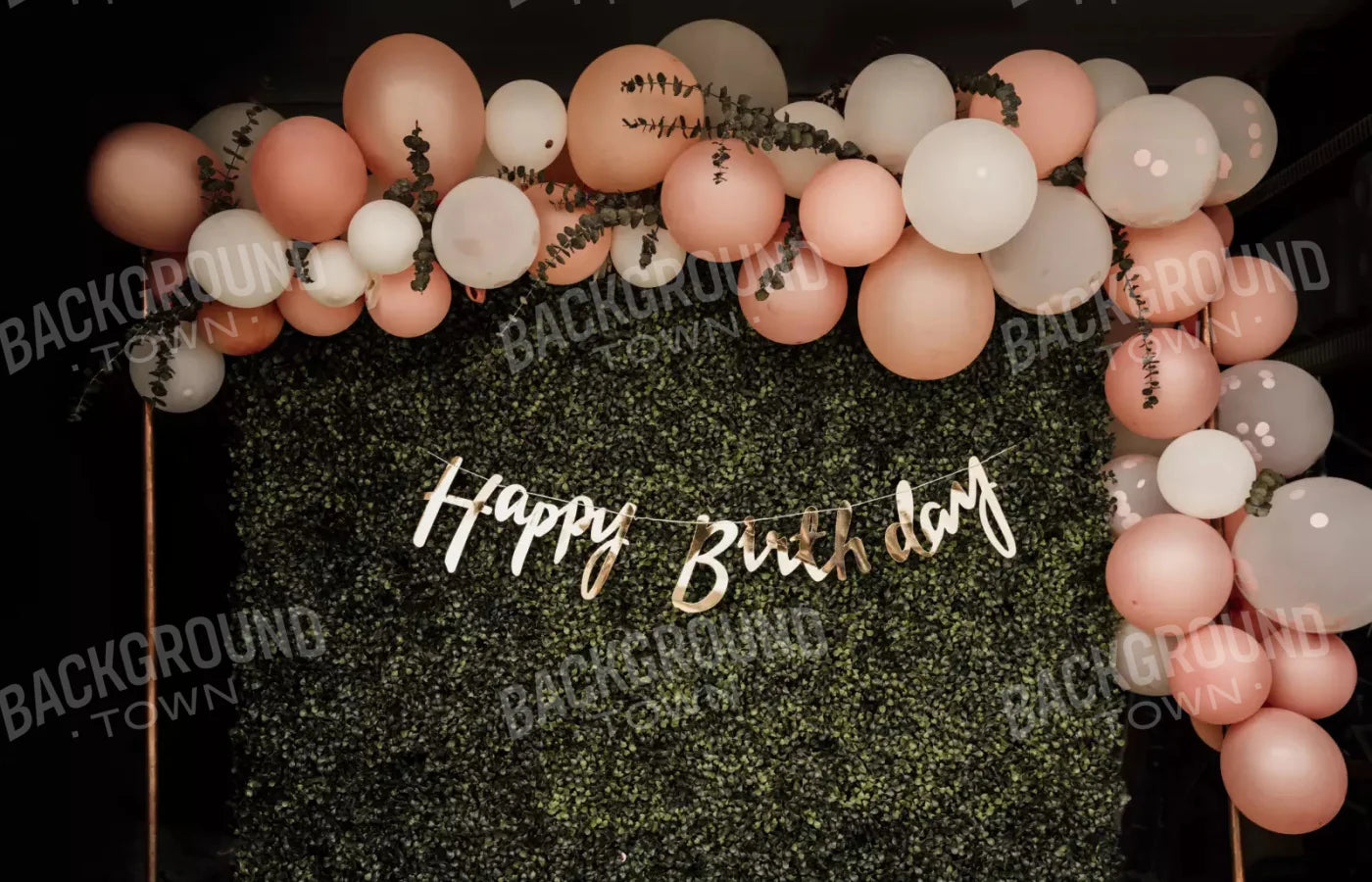 Birthday Balloons 12X8 Ultracloth ( 144 X 96 Inch ) Backdrop