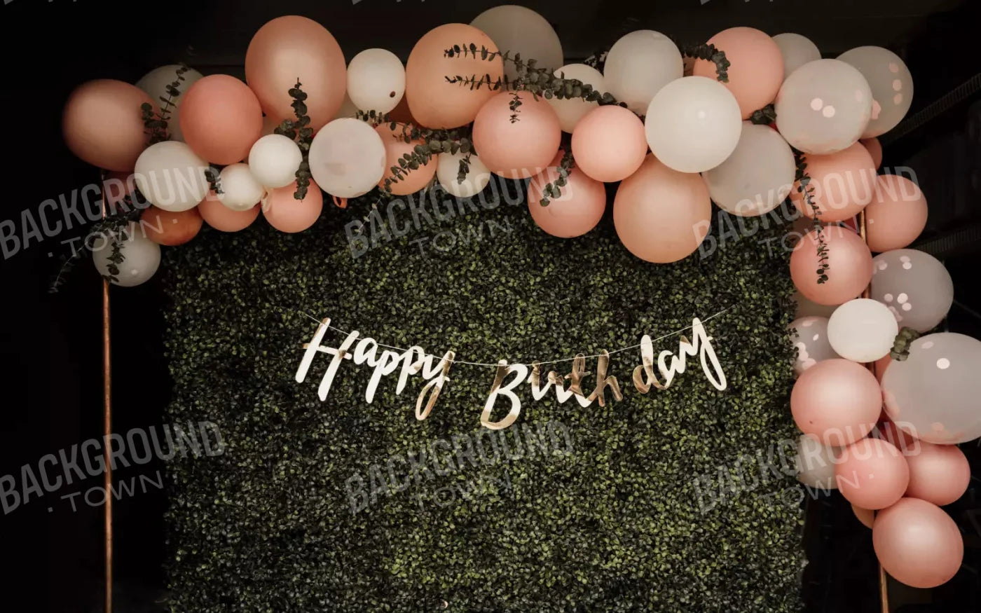 Birthday Balloons 14X9 Ultracloth ( 168 X 108 Inch ) Backdrop