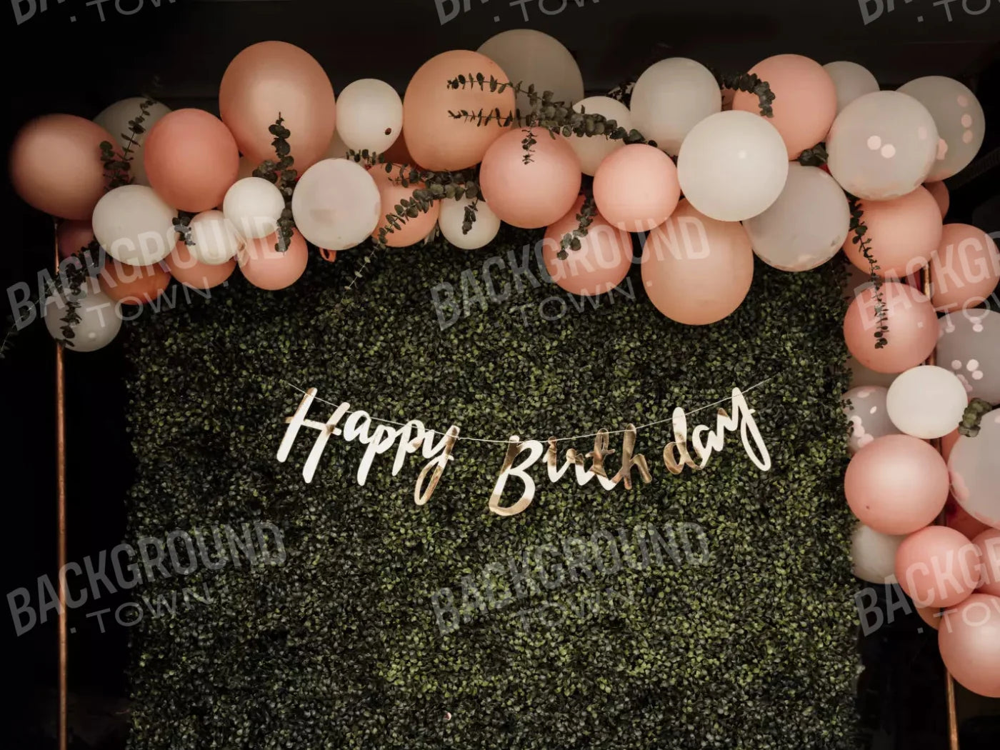 Birthday Balloons 68X5 Fleece ( 80 X 60 Inch ) Backdrop