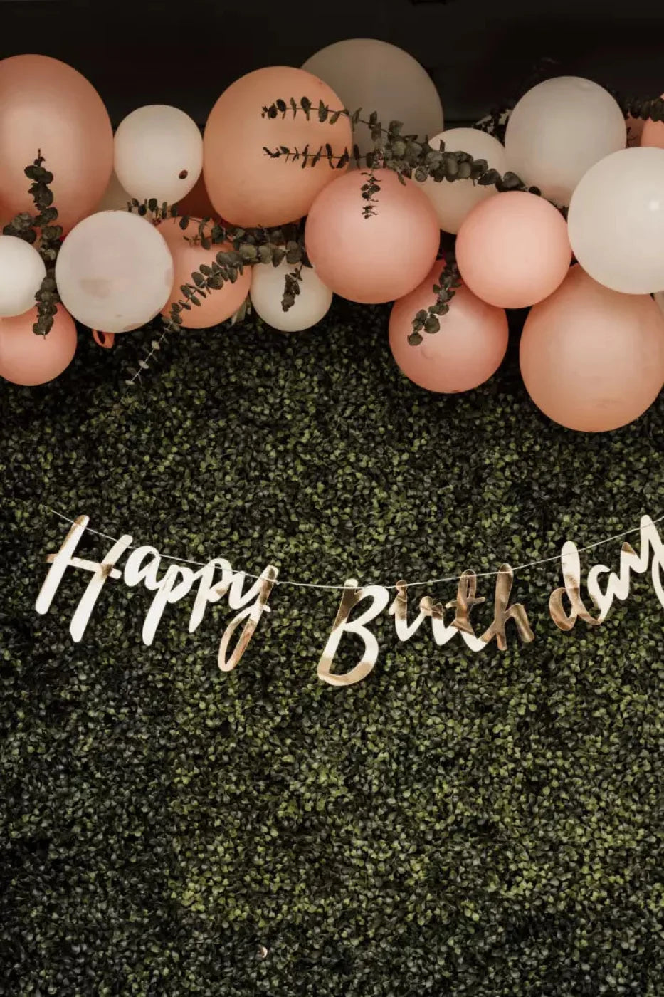 Birthday Balloons 5X76 For Lvl Up Backdrop System ( 60 X 90 Inch )