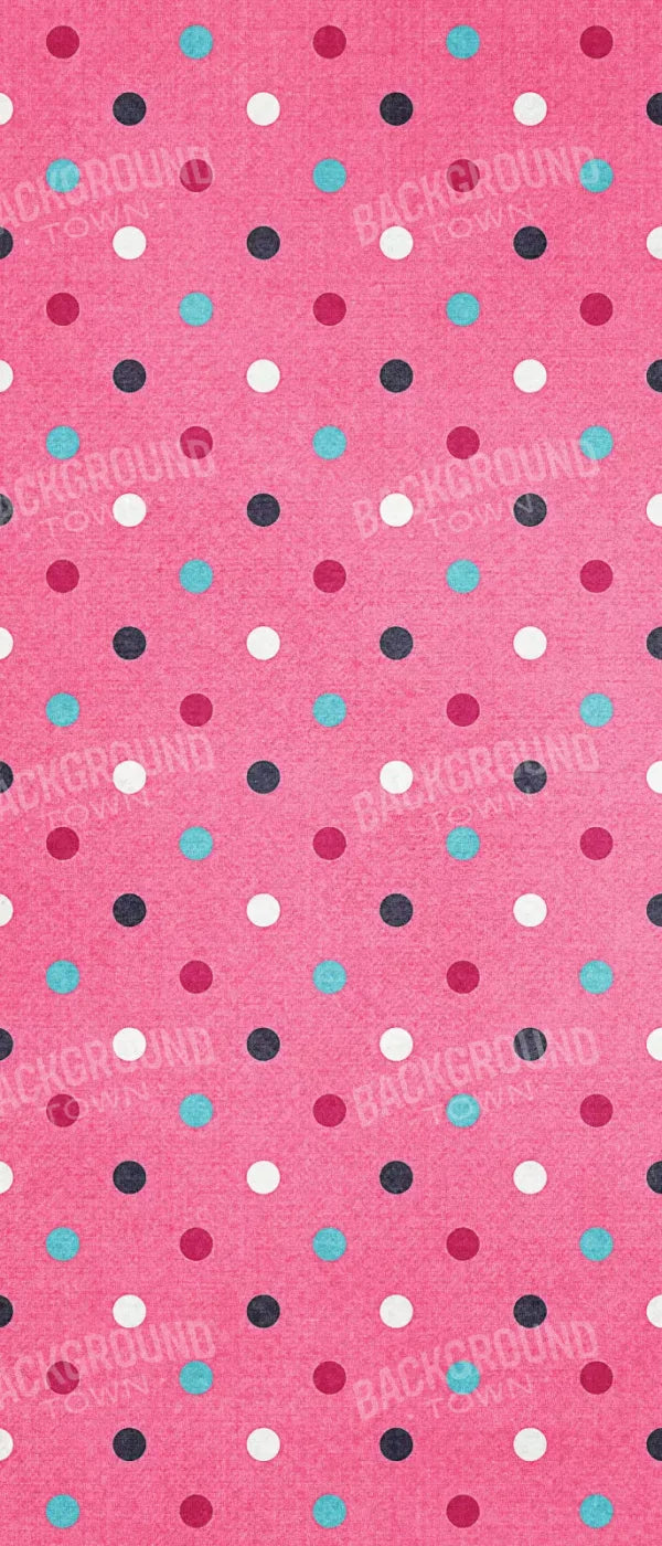 Birthday Bash Pink 5X12 Ultracloth For Westcott X-Drop ( 60 X 144 Inch ) Backdrop