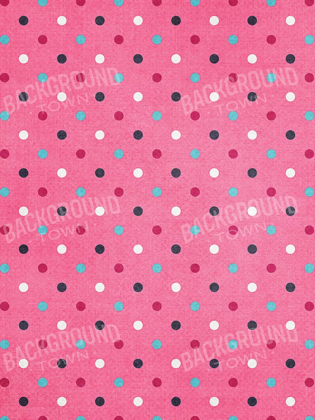 Birthday Bash Pink 5X68 Fleece ( 60 X 80 Inch ) Backdrop