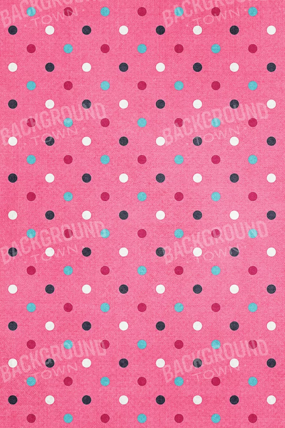 Birthday Bash Pink 5X8 Ultracloth ( 60 X 96 Inch ) Backdrop