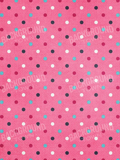 Birthday Bash Pink 8X10 Fleece ( 96 X 120 Inch ) Backdrop