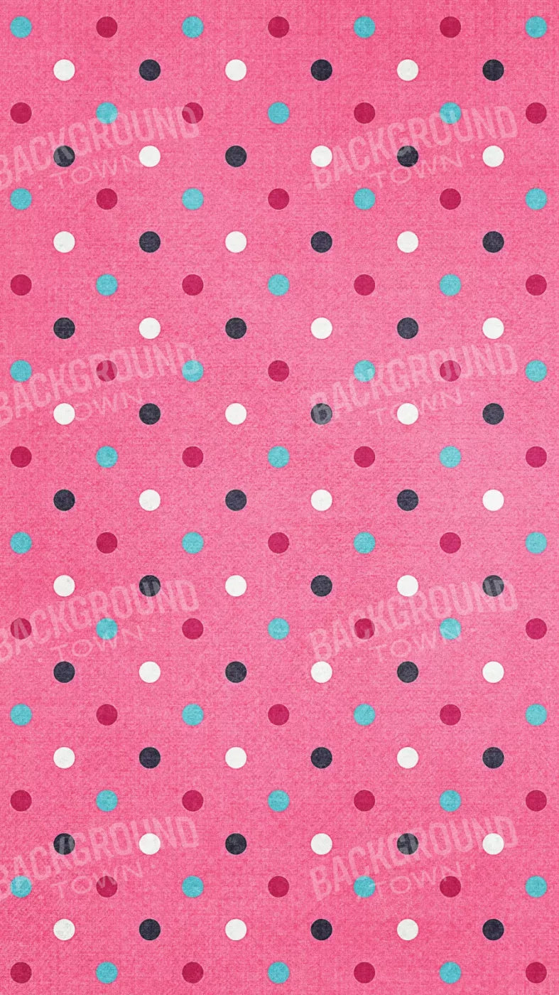 Birthday Bash Pink 8X14 Ultracloth ( 96 X 168 Inch ) Backdrop