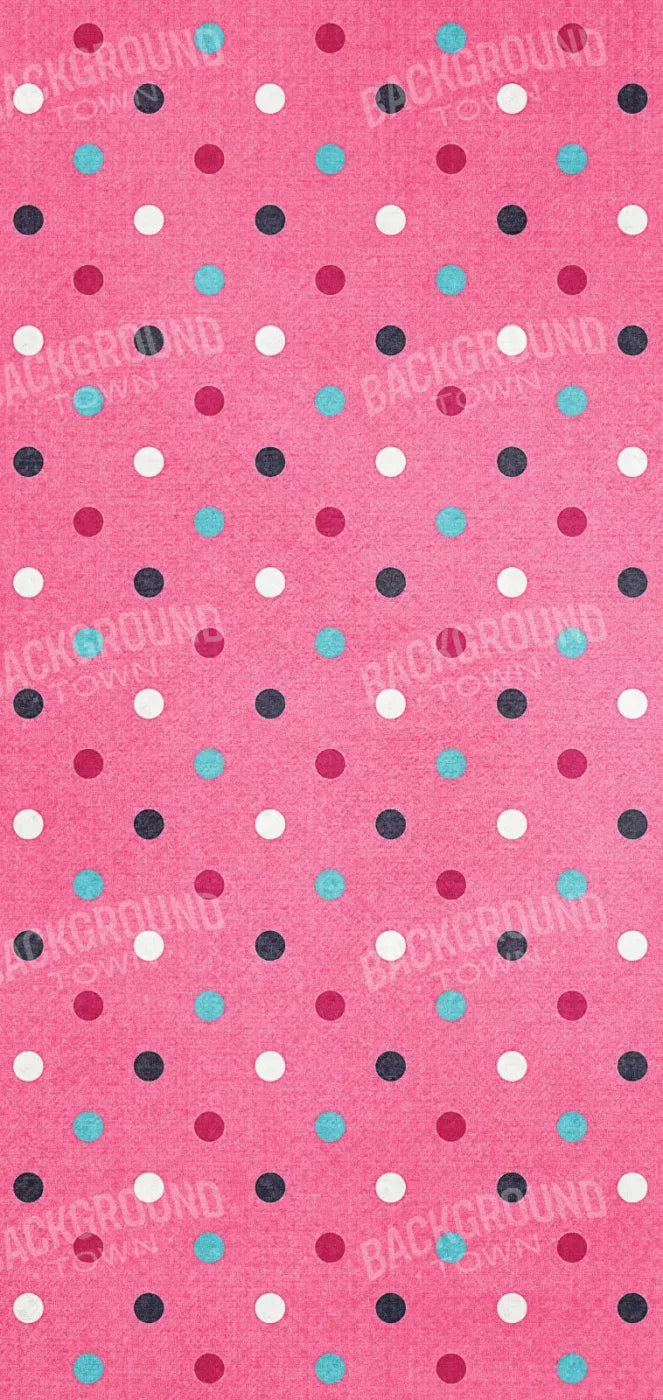 Birthday Bash Pink 8X16 Ultracloth ( 96 X 192 Inch ) Backdrop