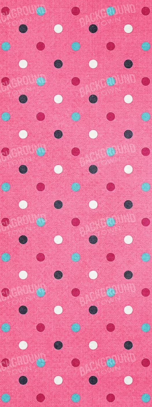 Birthday Bash Pink 8X20 Ultracloth ( 96 X 240 Inch ) Backdrop