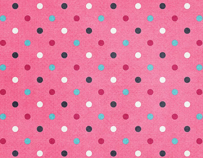 Birthday Bash Pink 8X6 Fleece ( 96 X 72 Inch ) Backdrop