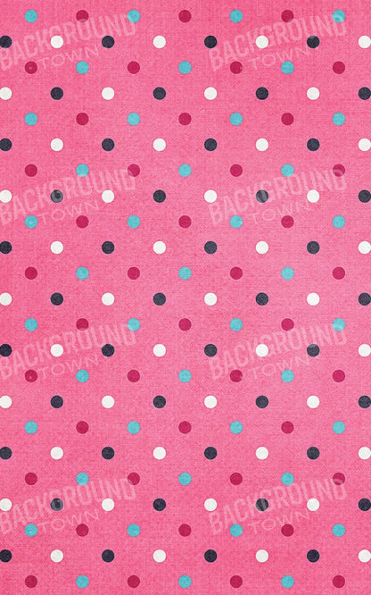 Birthday Bash Pink 9X14 Ultracloth ( 108 X 168 Inch ) Backdrop