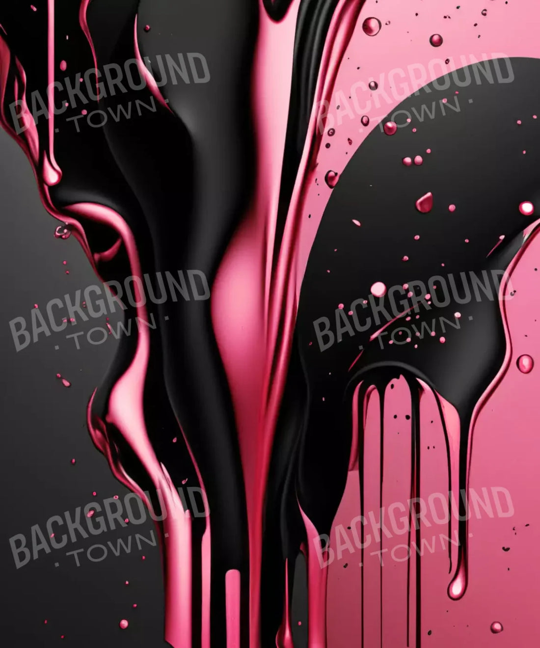 Pink , Black Backdrop for Photography