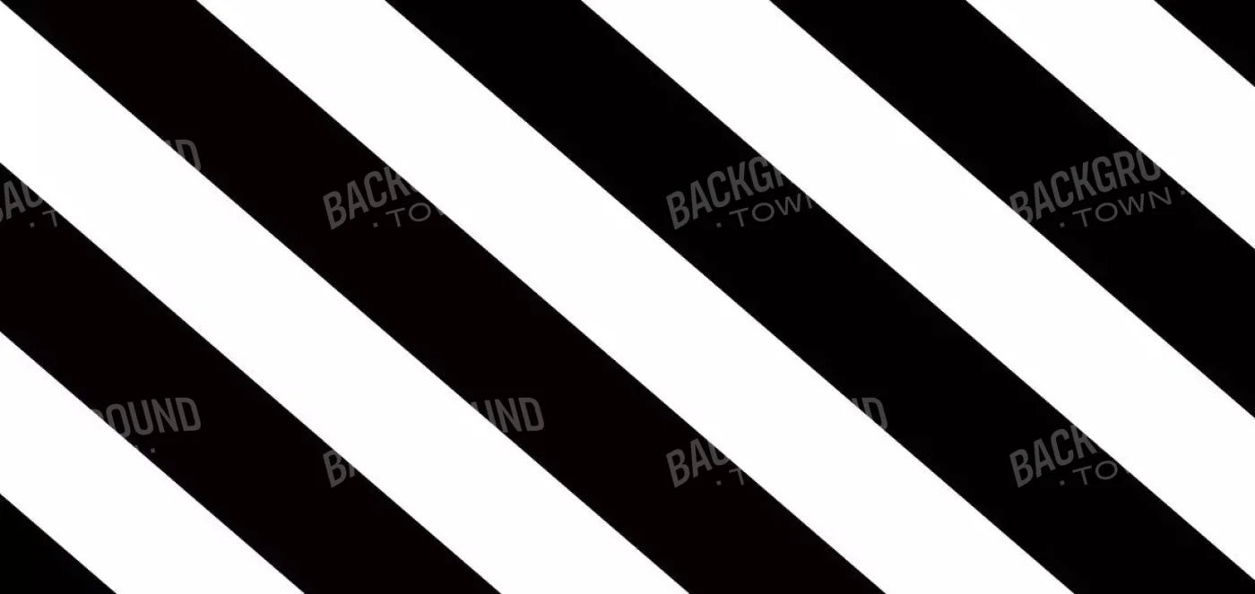 Black And White 16X8 Ultracloth ( 192 X 96 Inch ) Backdrop