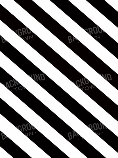 Black And White 5X7 Ultracloth ( 60 X 84 Inch ) Backdrop