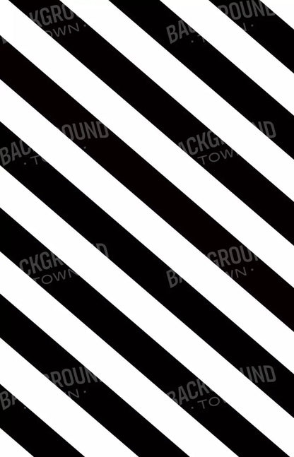 Black And White 8X12 Ultracloth ( 96 X 144 Inch ) Backdrop