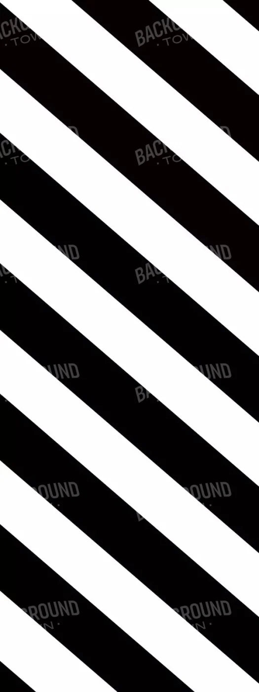 Black And White 8X20 Ultracloth ( 96 X 240 Inch ) Backdrop