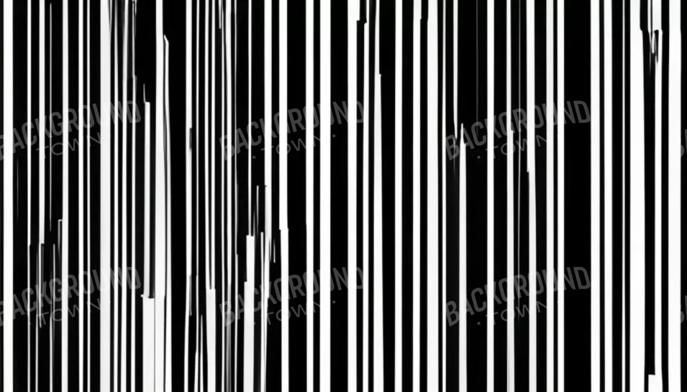 Black And White Paint Drips 14’X8’ Ultracloth (168 X 96 Inch) Backdrop