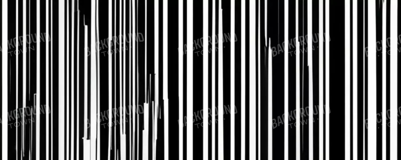 Black And White Paint Drips 20’X8’ Ultracloth (240 X 96 Inch) Backdrop