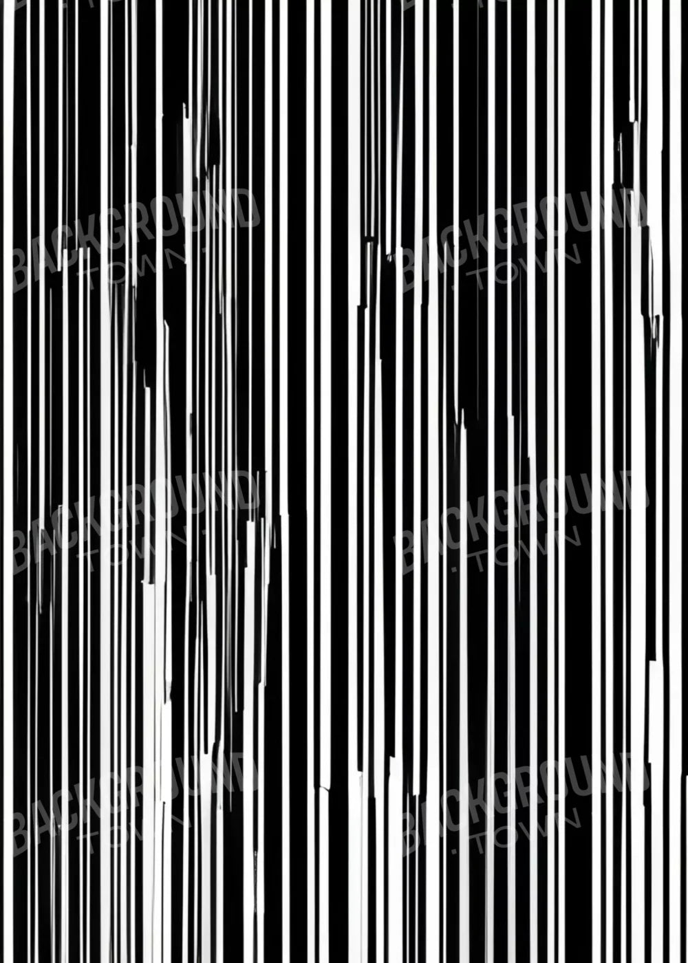 Black And White Paint Drips 5’X7’ Ultracloth (60 X 84 Inch) Backdrop