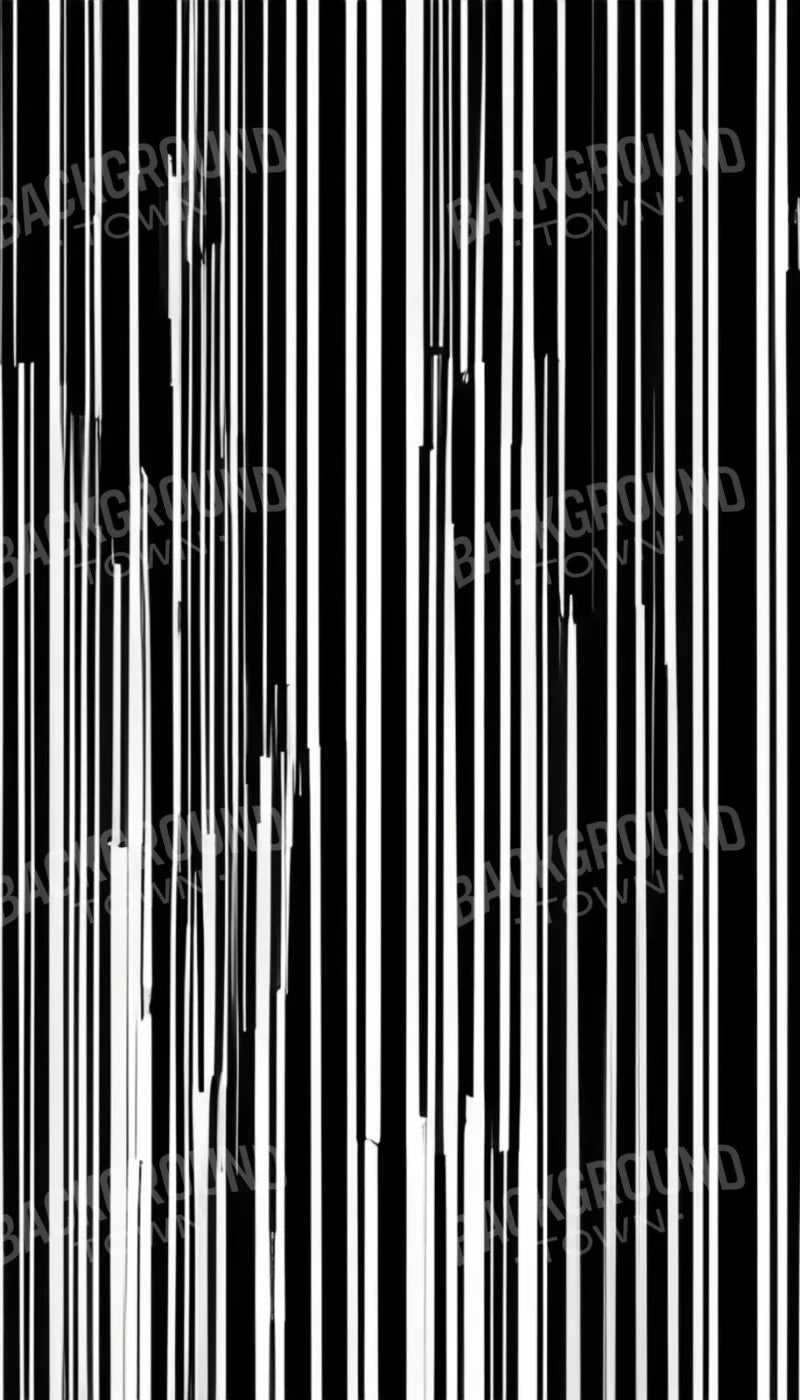 Black And White Paint Drips 8’X14’ Ultracloth (96 X 168 Inch) Backdrop