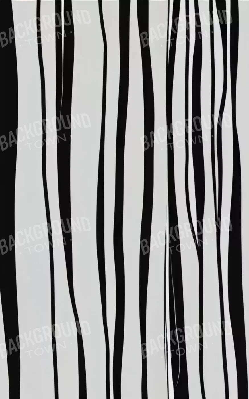 Black And White Print 10’X16’ Ultracloth (120 X 192 Inch) Backdrop