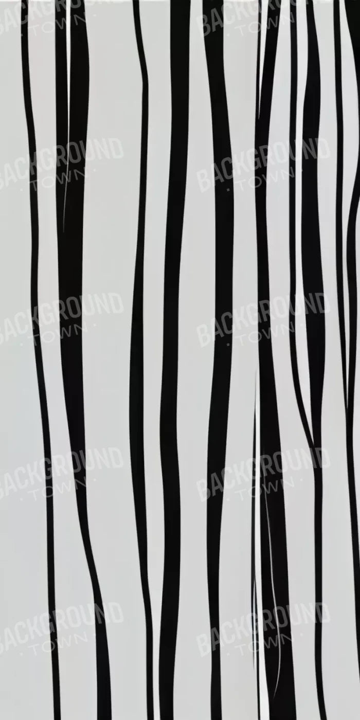 Black And White Print 10’X20’ Ultracloth (120 X 240 Inch) Backdrop