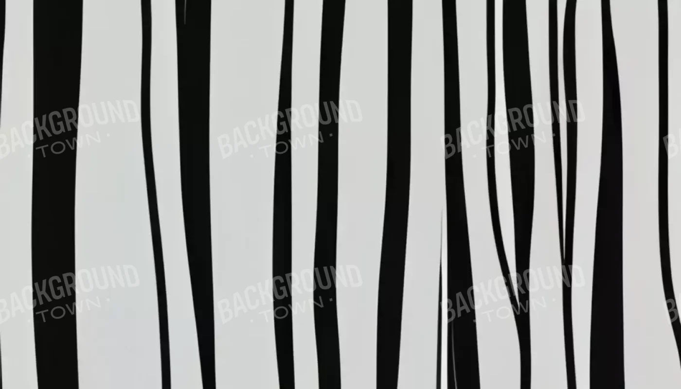 Black And White Print 14’X8’ Ultracloth (168 X 96 Inch) Backdrop