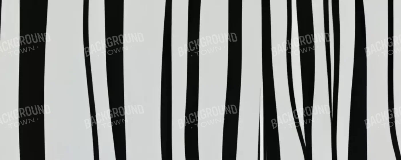 Black And White Print 20’X8’ Ultracloth (240 X 96 Inch) Backdrop