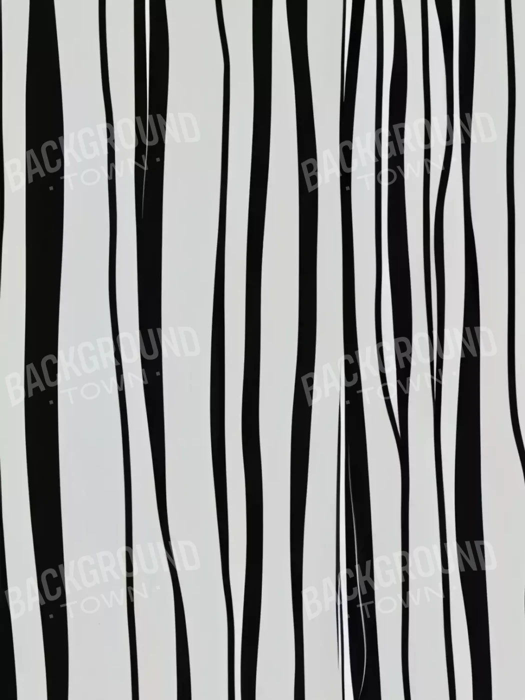 Black And White Print 5’X6’8 Fleece (60 X 80 Inch) Backdrop